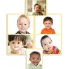 Educators Resource Mojo Diverse Faces 6-Pack Wooden Puzzles* Puzzles|Social & Emotional Skills