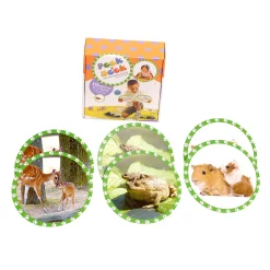 Educators Resource MOJO Seek and Peek Mommy and Me Animal Memory Match Game* Toddler & Preschool Games & Puzzles