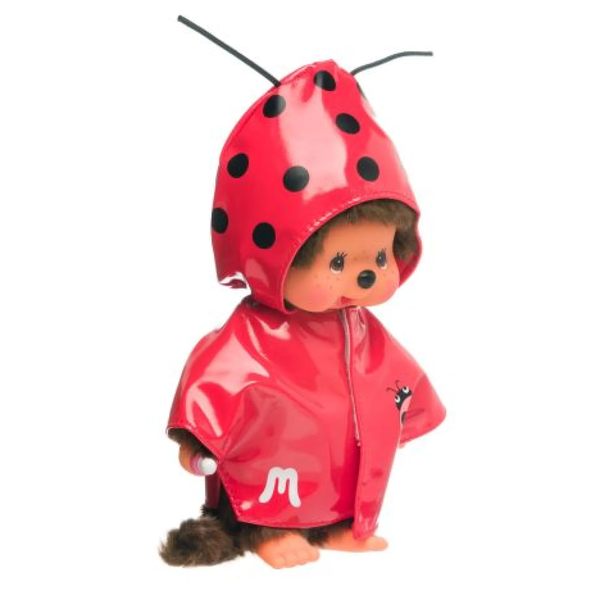 Calendar Holdings, LLC Monchhichi Ladybug Raincoat Plush Doll* Stuffed Animals|Stuffed Animals & Plush Toys