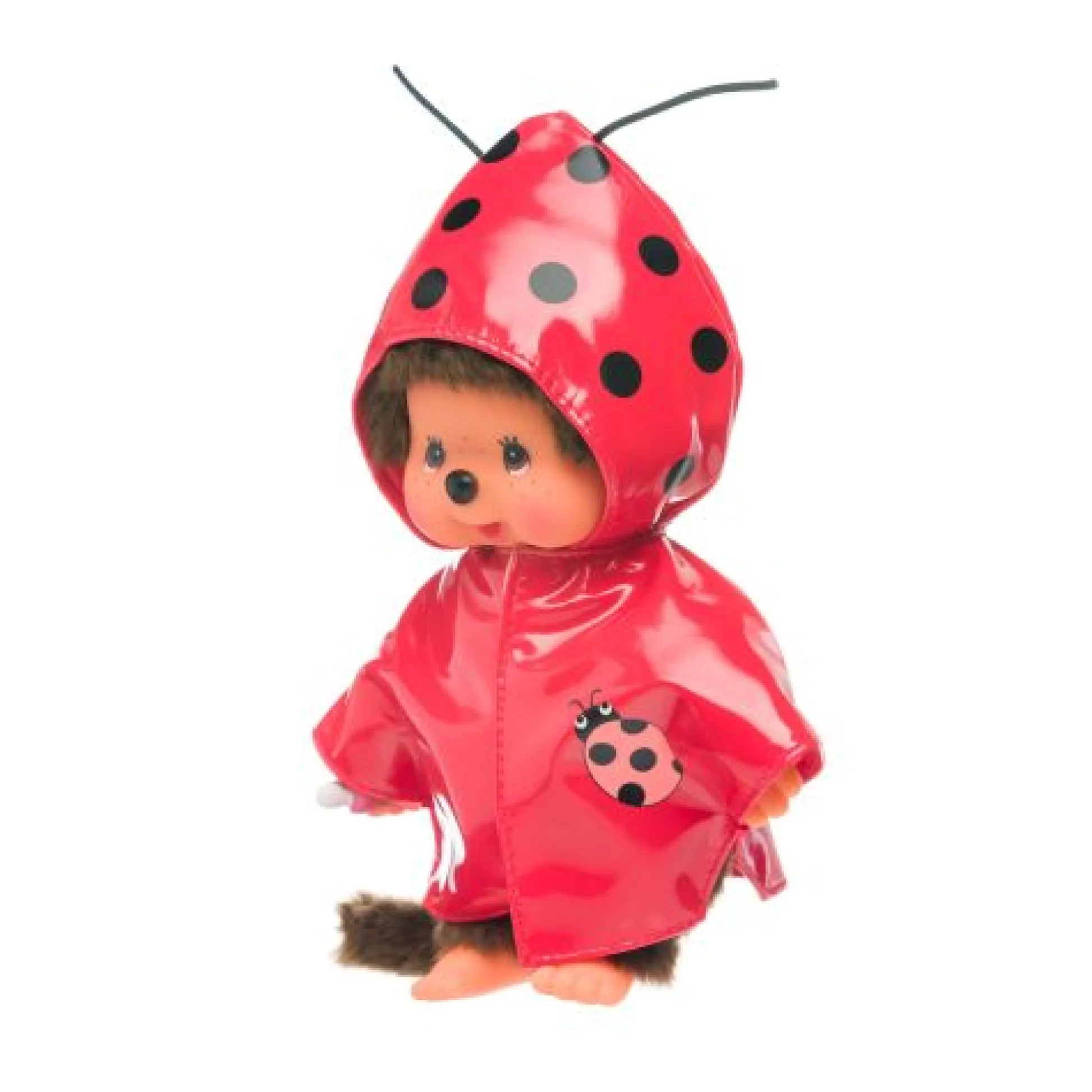 Calendar Holdings, LLC Monchhichi Ladybug Raincoat Plush Doll* Stuffed Animals|Stuffed Animals & Plush Toys