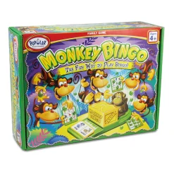 AreYouGame Monkey Bingo Family Board Game by Popular Playthings* Board Games|Role-Playing Games