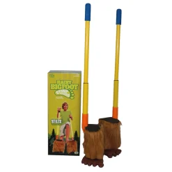 AreYouGame Monkey Business Hairy Bigfoot Stomp Walkers - Outdoor Stilts* Activities & Games