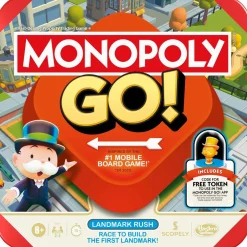 Calendar Holdings, LLC Monopoly Go Compact Travel Edition Board Game* Role-Playing Games|Board Games