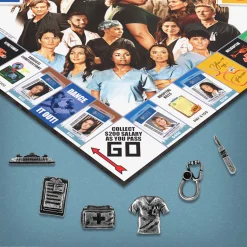 Flat River Group MONOPOLY: Grey's Anatomy Edition - Medical Drama Board Game for Ages 8+* Role-Playing Games|Board Games