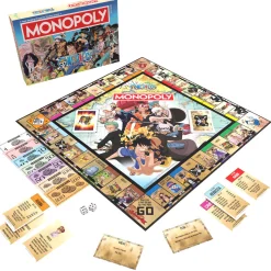Flat River Group MONOPOLY One Piece Dressrosa Edition - Collectible Board Game, Ages 8+* Role-Playing Games|Board Games