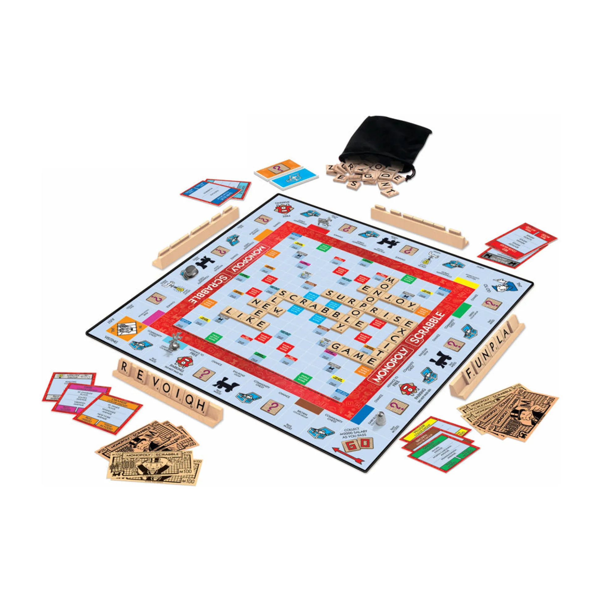 AreYouGame Monopoly Scrabble Hybrid Board Game by Winning Moves* Reading, Writing & Speech|Board Games