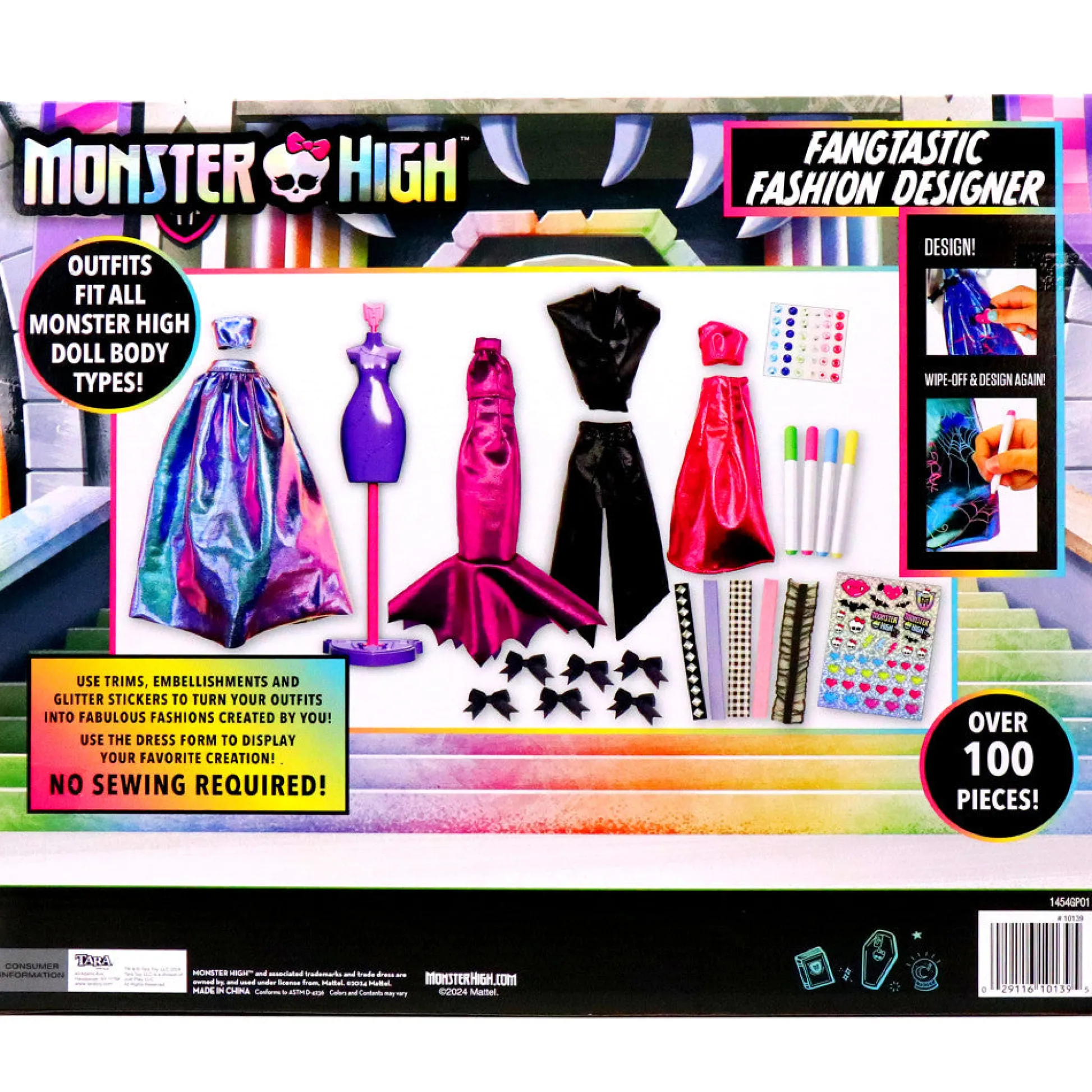 Flat River Group Monster High Fangtastic Fashion Designer Doll Dress-Up Kit* Stuffed Animals & Plush Toys