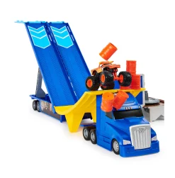 Macy's - Supplier Monster Jam 2-in-1 Transforming Hauler Playset with 1:64 El Toro Loco Truck* Playsets & Vehicles