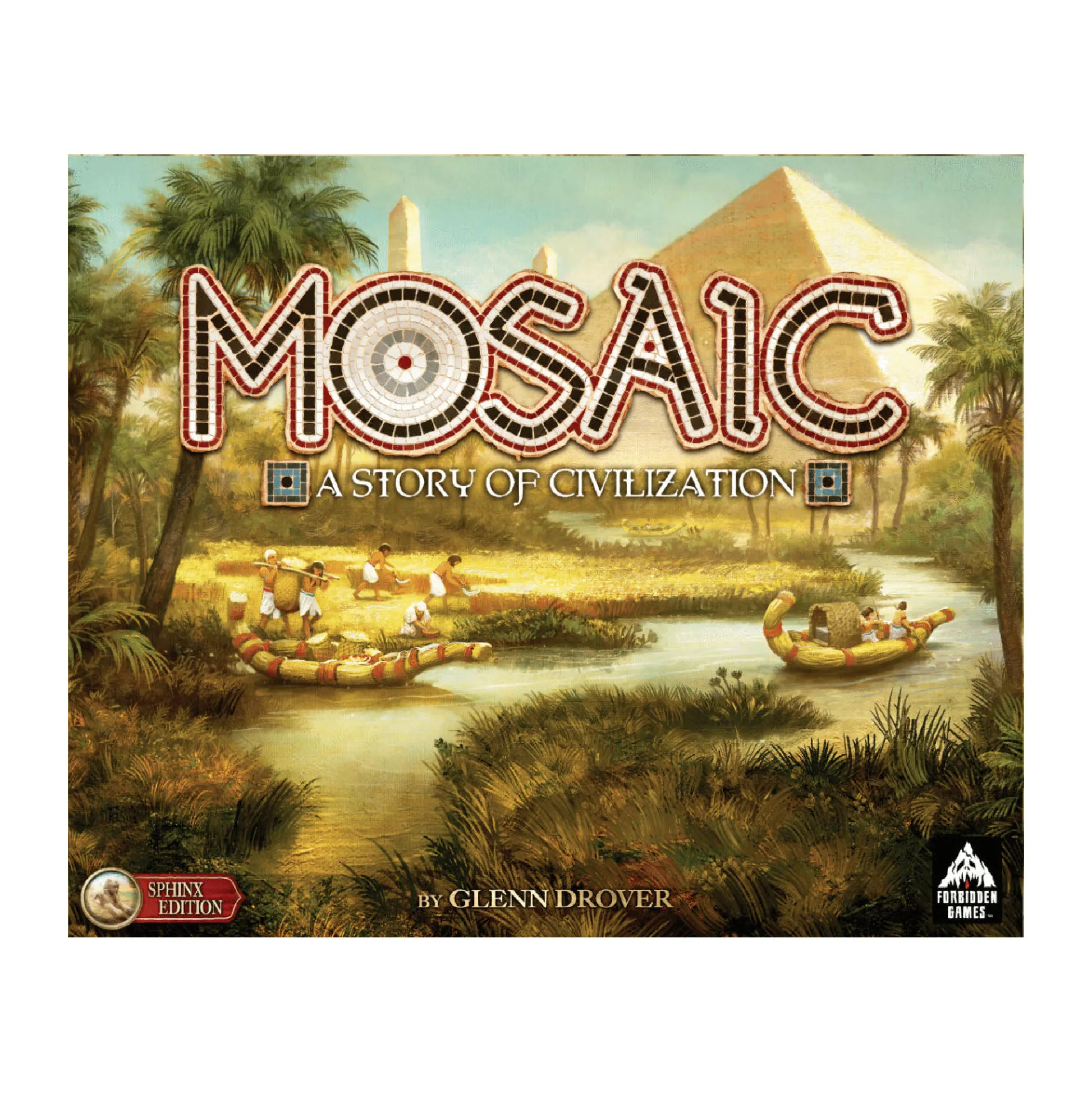 AreYouGame Mosaic: A Story of Civilization - Sphinx Edition Board Game* Role-Playing Games|Board Games