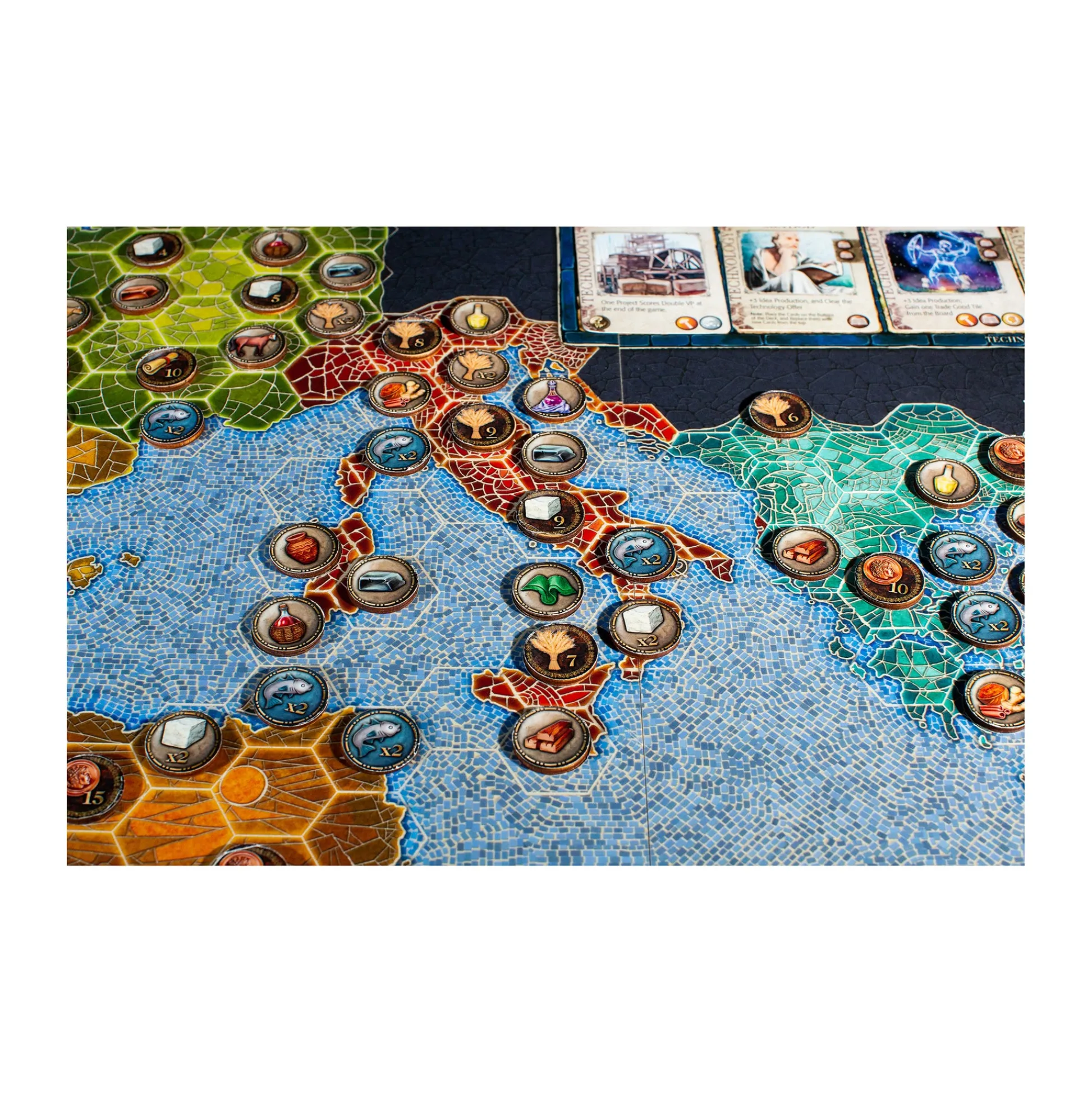 AreYouGame Mosaic: A Story of Civilization - Sphinx Edition Board Game* Role-Playing Games|Board Games