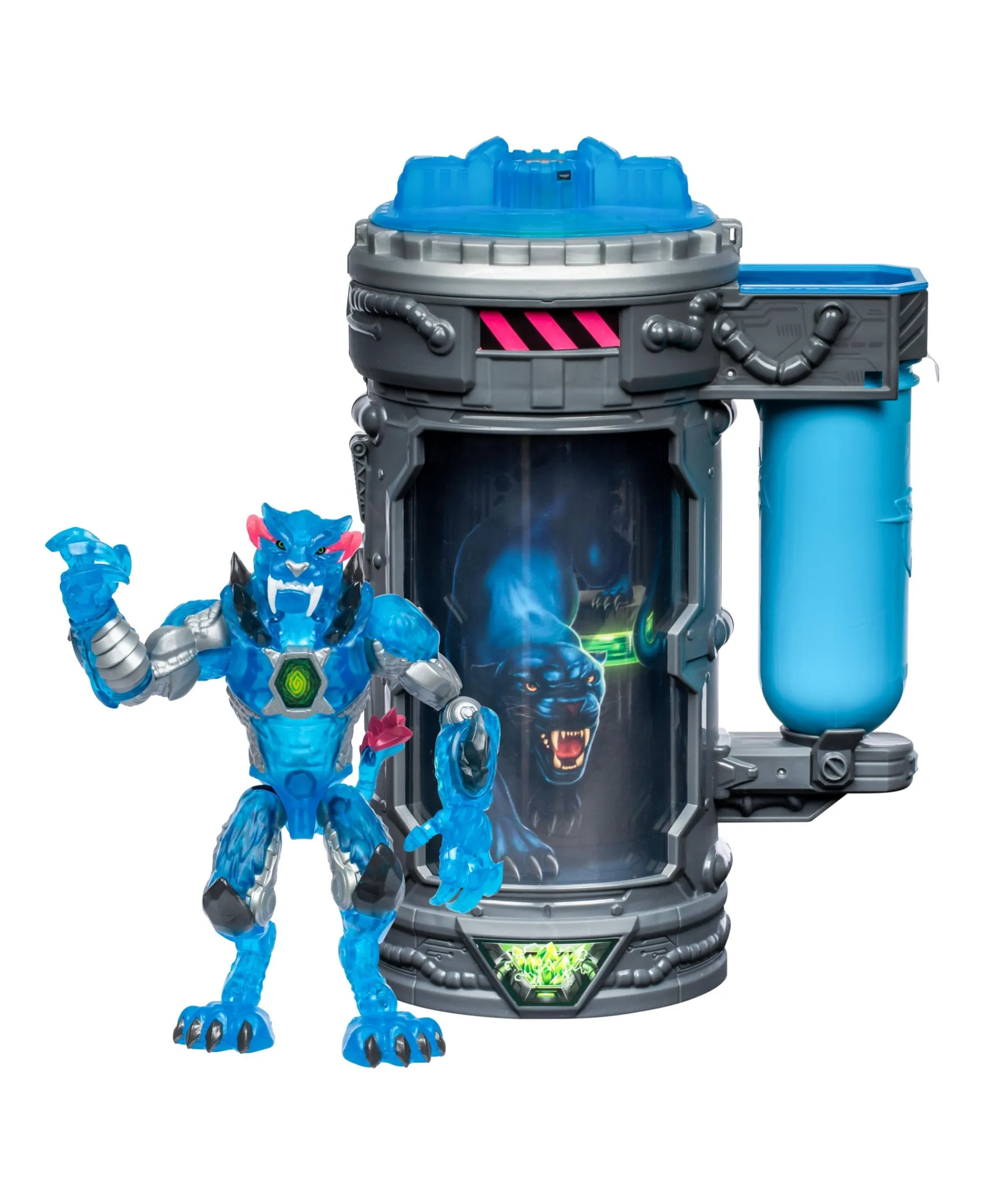 Macy's - Supplier Mr Beast Lab Mutator Stealth Panther Interactive Action Figure* Action Figures