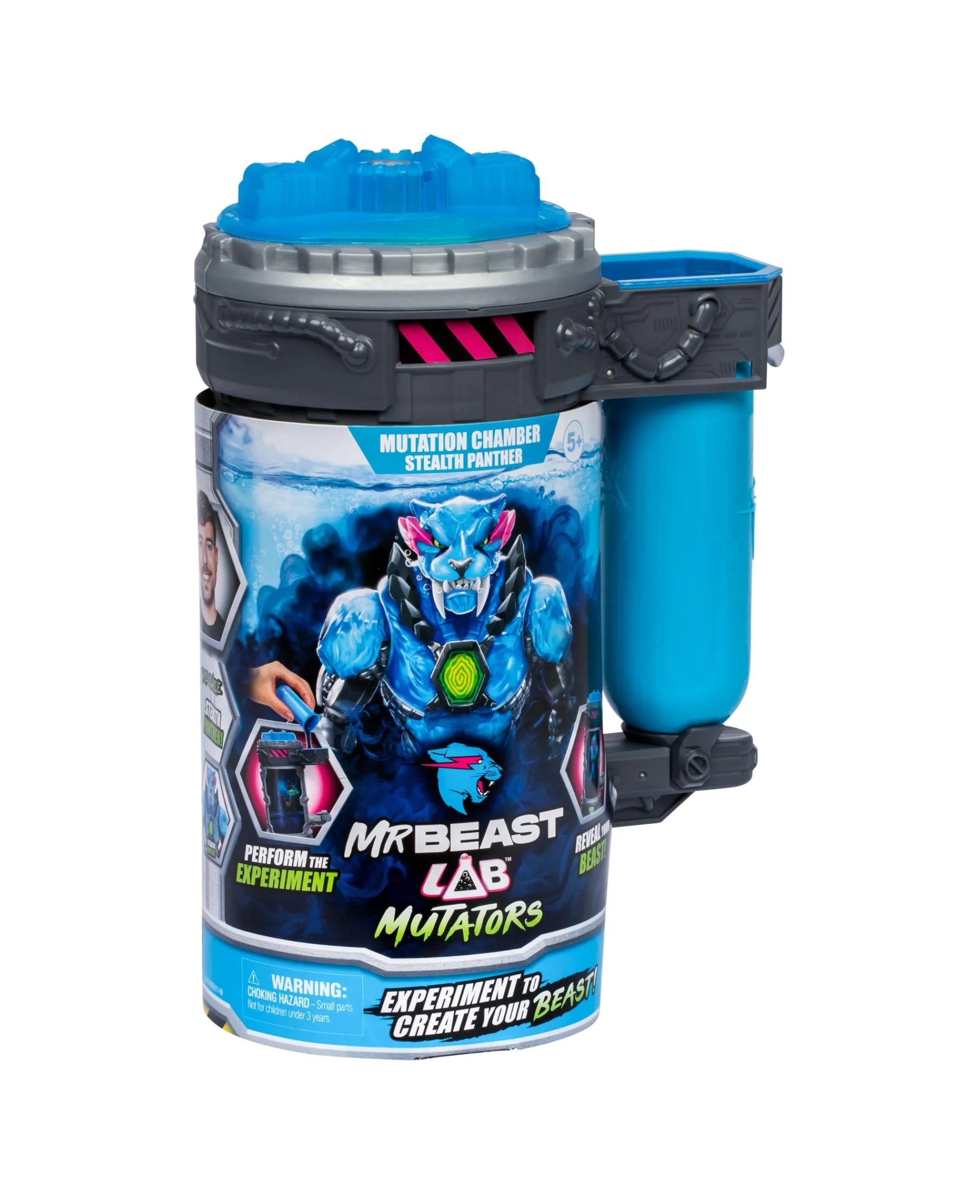 Macy's - Supplier Mr Beast Lab Mutator Stealth Panther Interactive Action Figure* Action Figures