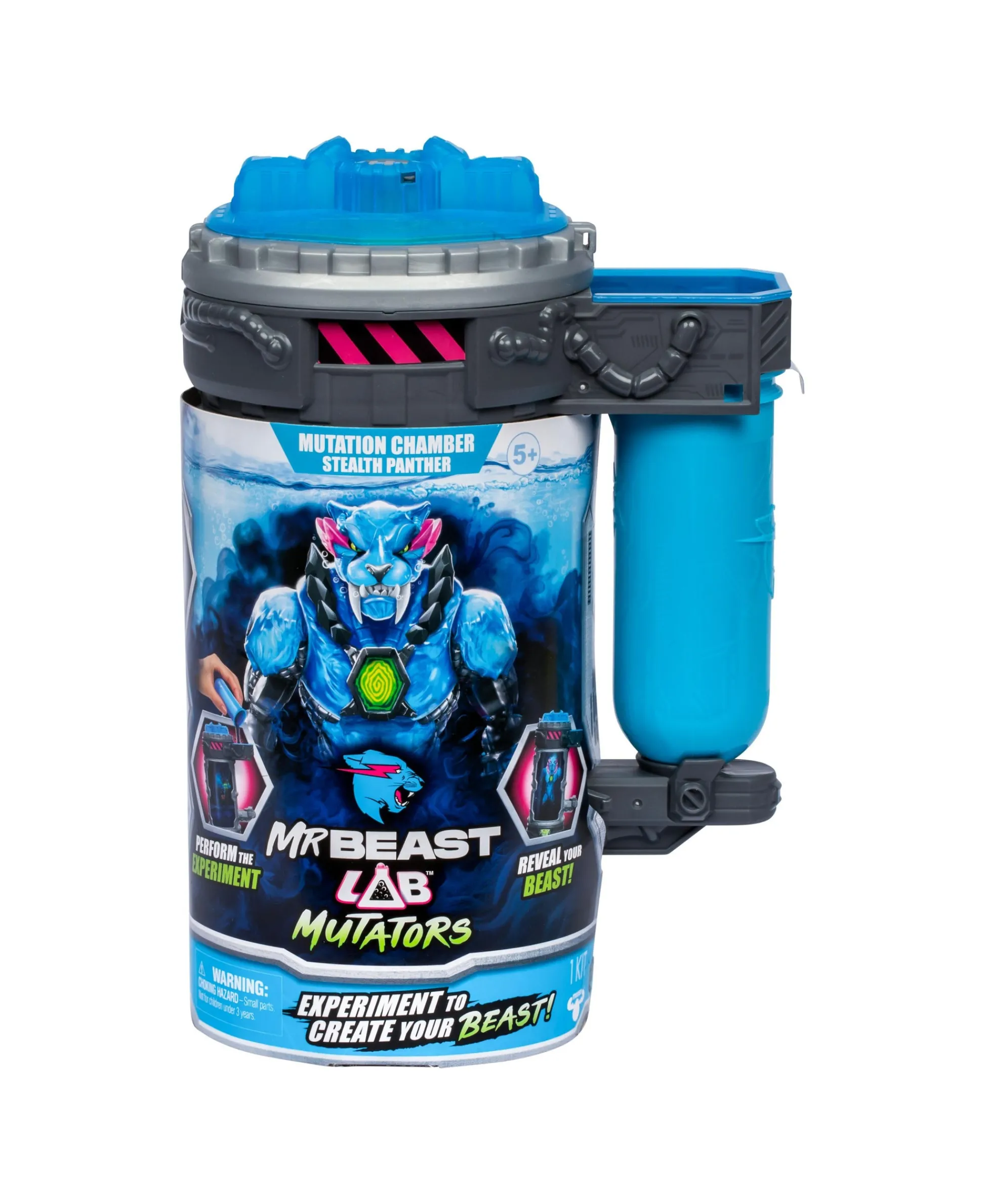Macy's - Supplier Mr Beast Lab Mutator Stealth Panther Interactive Action Figure* Action Figures