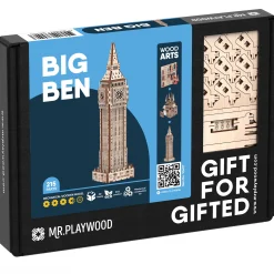 Educators Resource Mr.PLAYWOOD Big Ben 3D Wooden STEM Puzzle* Puzzles