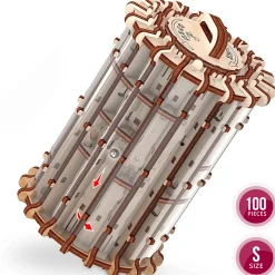 Educators Resource Mr.PLAYWOOD 3D Wooden Labyrinth STEM Puzzle - Cryptex Inspired* Puzzles