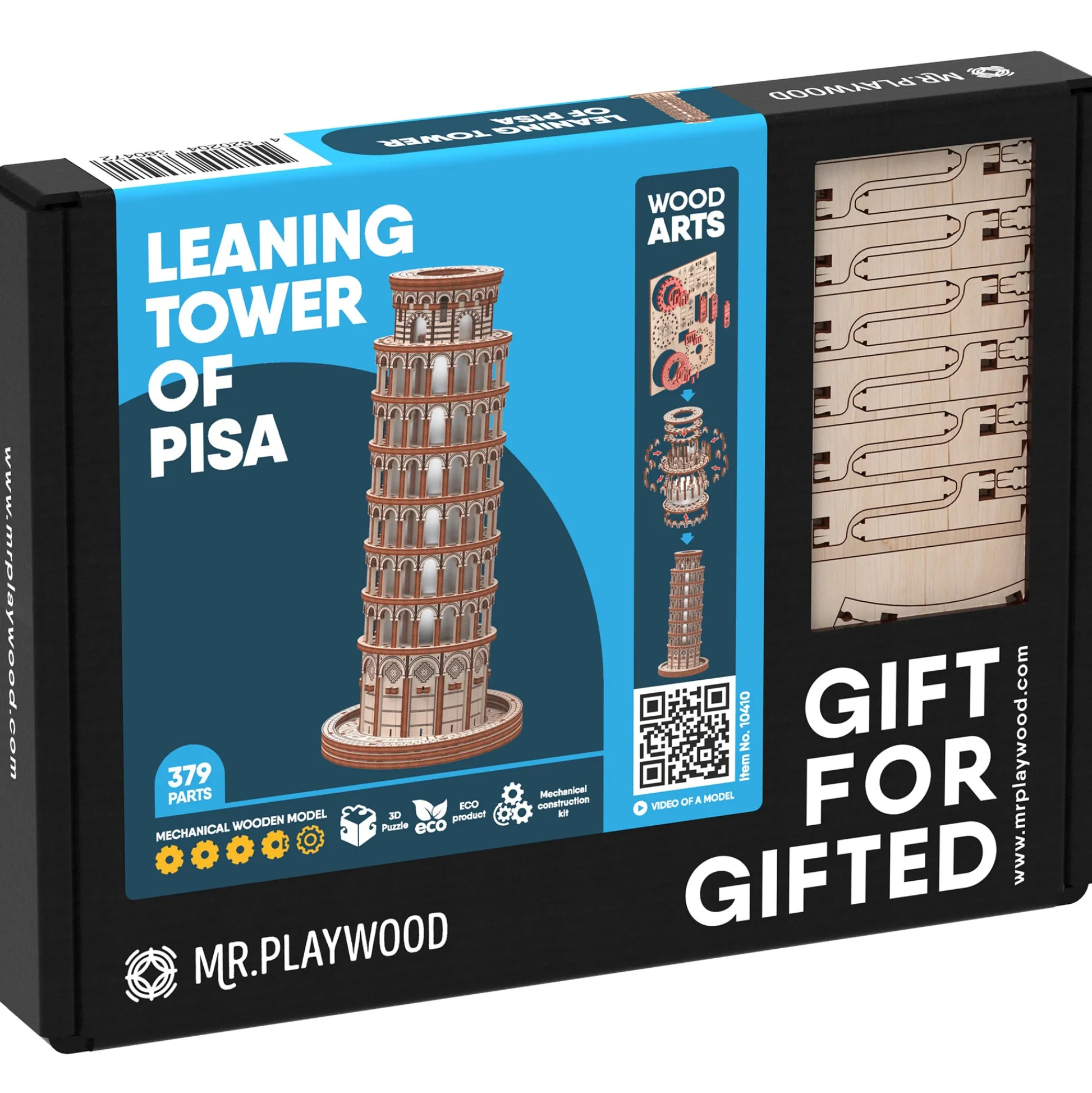 Educators Resource Mr.PLAYWOOD Leaning Tower of Pisa 3D Wooden STEM Puzzle Model* Puzzles