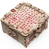 Educators Resource Mr.PLAYWOOD Secret Box Floral Fantasy 3D Wooden STEM Puzzle* Puzzles