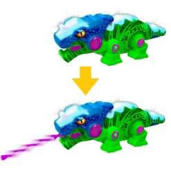 Flat River Group MukikiM Kool Kreepers RC-Rex - Color-Changing Dinosaur - Green & Blue* Preschool Education Toys & Activities