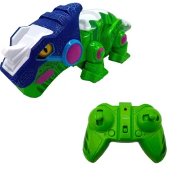 Flat River Group MukikiM Kool Kreepers RC-Rex - Color-Changing Dinosaur - Green & Blue* Preschool Education Toys & Activities