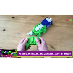 Flat River Group MukikiM Kool Kreepers RC-Rex - Color-Changing Dinosaur - Green & Blue* Preschool Education Toys & Activities