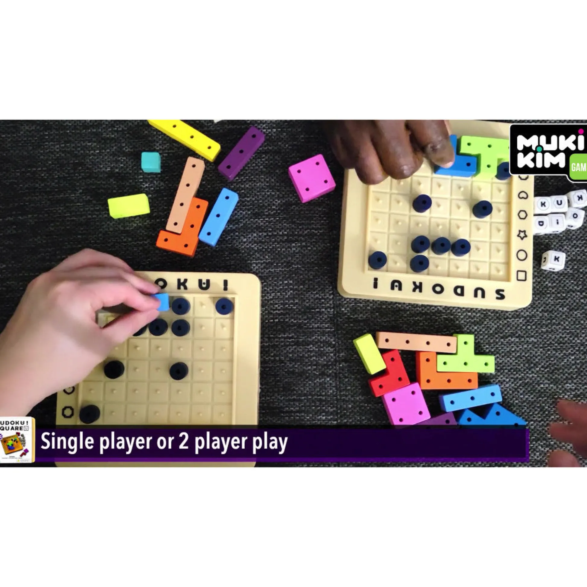 Flat River Group MukikiM Sudoku Square - Dynamic Strategy Puzzle Game, Ages 8+* Strategy Games|Puzzles