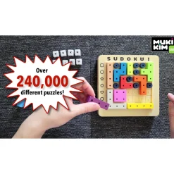 Flat River Group MukikiM Sudoku Square - Dynamic Strategy Puzzle Game, Ages 8+* Strategy Games|Puzzles