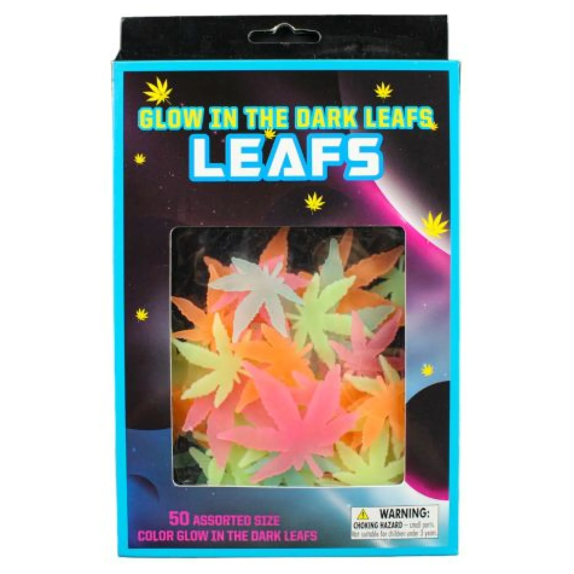 Calendar Holdings, LLC Multicolor Glow Pot Leafs Decorative Stickers* Crafts & Activities