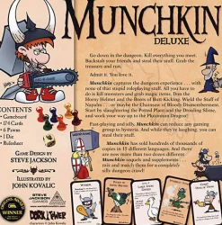 Calendar Holdings, LLC Munchkin Deluxe Edition Dungeon Adventure Board Game* Role-Playing Games|Board Games