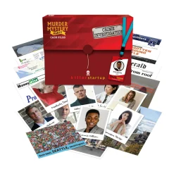 AreYouGame Murder Mystery Party Case Files: Killer Startup Investigation Game* Board Games|Role-Playing Games
