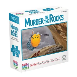 AreYouGame Murder on the Rocks 1000-Piece Mystery Jigsaw Puzzle* Puzzles