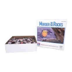 AreYouGame Murder on the Rocks 1000-Piece Mystery Jigsaw Puzzle* Puzzles