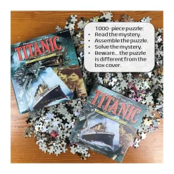 AreYouGame Murder on the Titanic Mystery Jigsaw Puzzle - 1000 pc* Puzzles