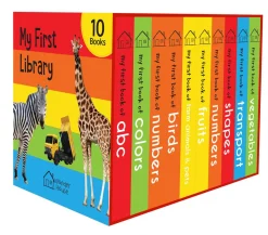 Readerlink Distribution Services My First Library 10-Book Learning Set*Kids Reading, Writing & Speech|Kids Books