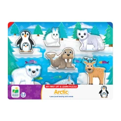 AreYouGame My First Lift & Learn Arctic Puzzle - 7 pc* Puzzles