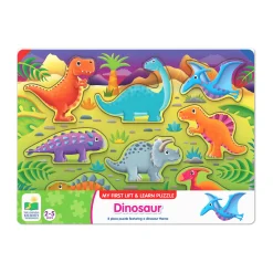 AreYouGame My First Lift & Learn Dinosaur Puzzle - 8 pcs* Puzzles