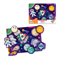 AreYouGame My First Lift & Learn Space Exploration Puzzle - 8 pc* Puzzles
