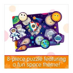 AreYouGame My First Lift & Learn Space Exploration Puzzle - 8 pc* Puzzles