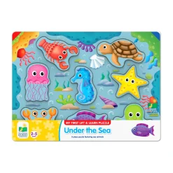 AreYouGame My First Lift & Learn Under the Sea Puzzle - 8 pcs* Puzzles