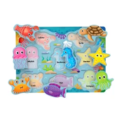 AreYouGame My First Lift & Learn Under the Sea Puzzle - 8 pcs* Puzzles