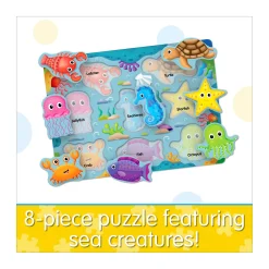 AreYouGame My First Lift & Learn Under the Sea Puzzle - 8 pcs* Puzzles