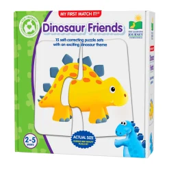 AreYouGame My First Match It! - Dinosaur Friends - Educational Puzzle Game* Toddler & Preschool Games & Puzzles|Puzzles