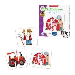 AreYouGame My First Match It! - On the Farm - Educational Puzzle Set* Puzzles