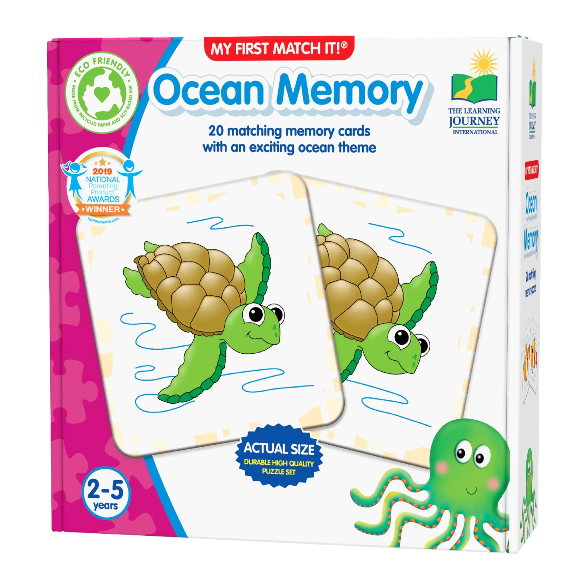AreYouGame My First Match It! Ocean Memory - Toddler Matching Game* Toddler & Preschool Games & Puzzles