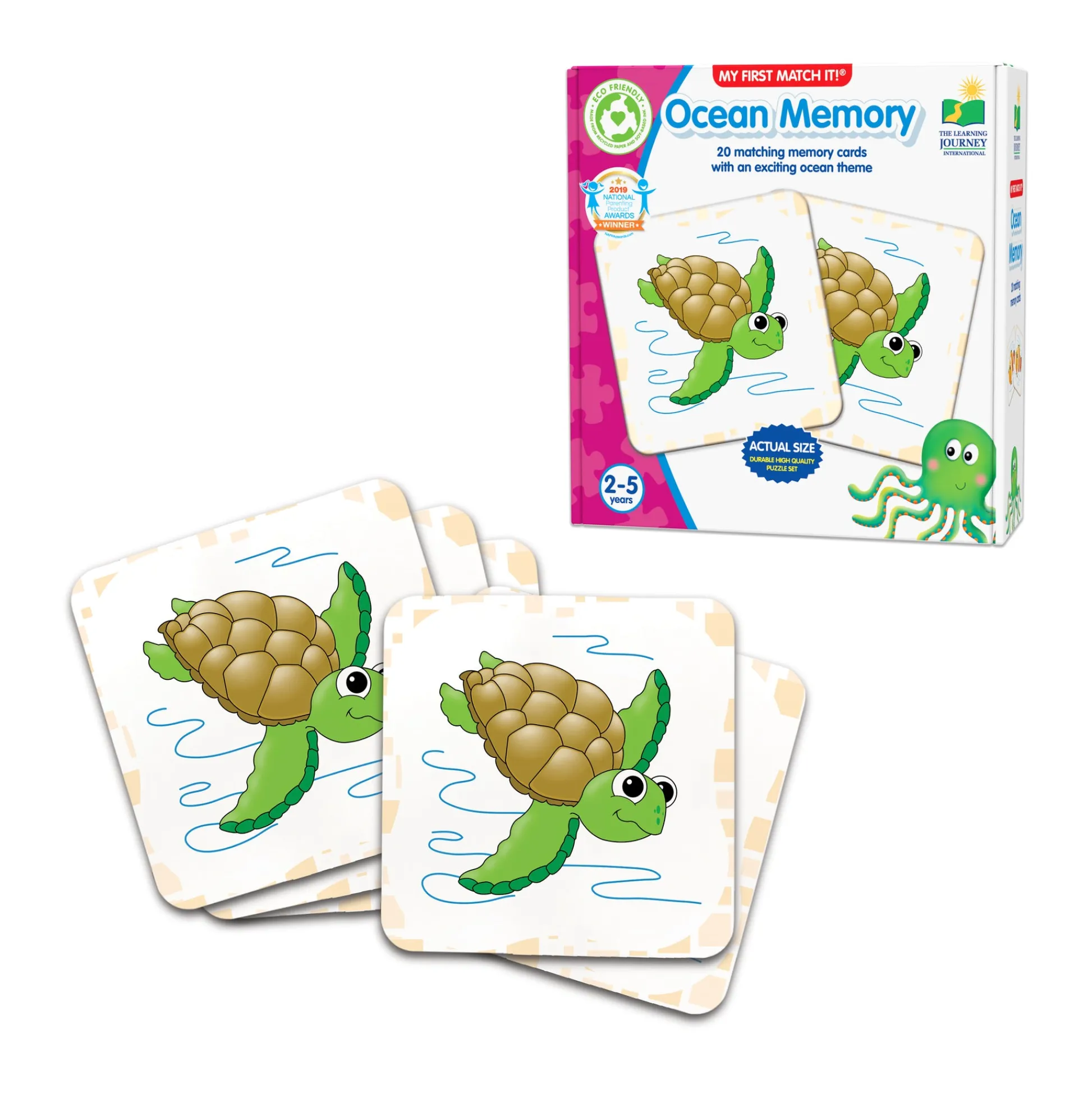 AreYouGame My First Match It! Ocean Memory - Toddler Matching Game* Toddler & Preschool Games & Puzzles