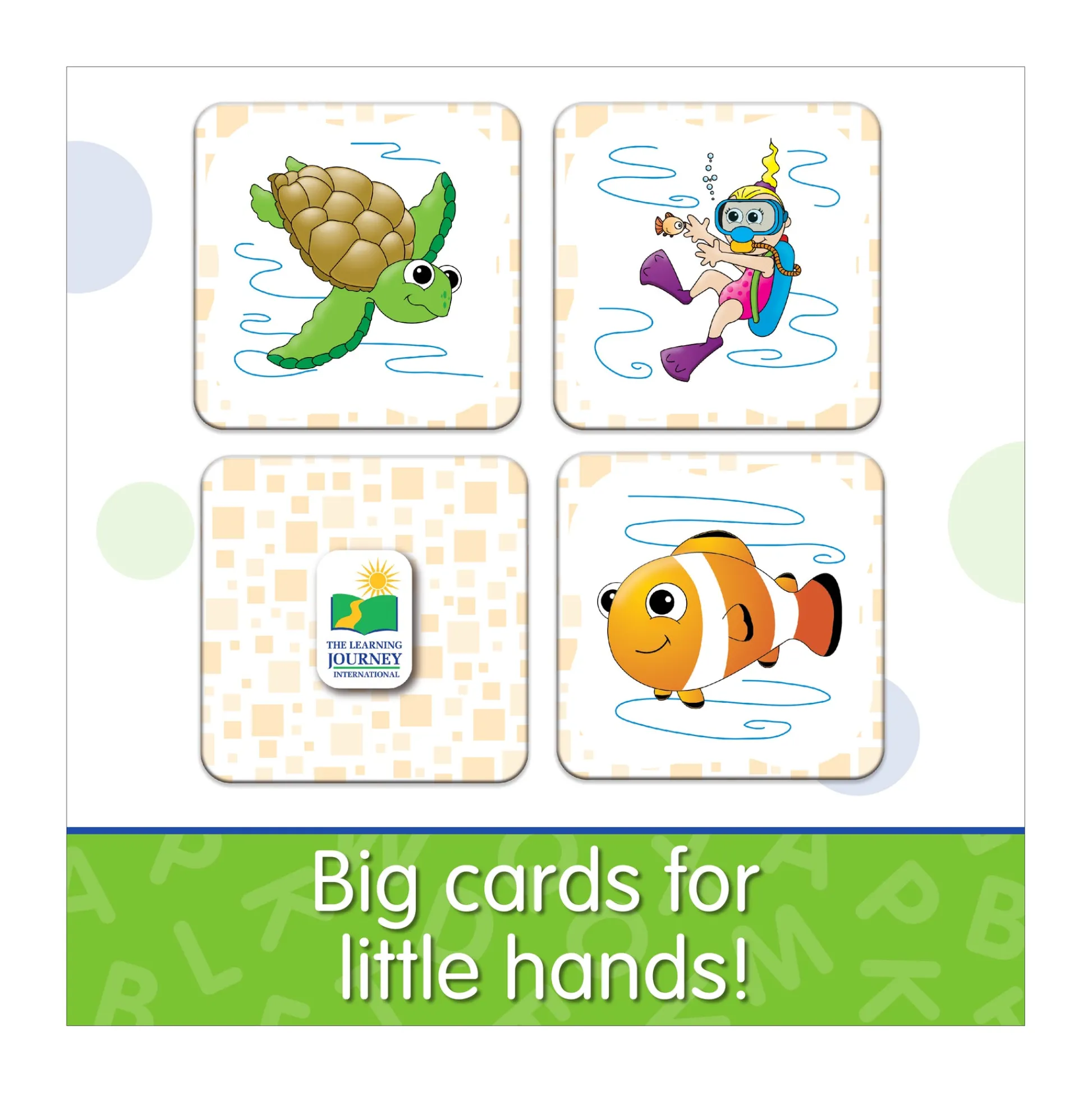 AreYouGame My First Match It! Ocean Memory - Toddler Matching Game* Toddler & Preschool Games & Puzzles