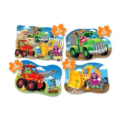 AreYouGame My First Puzzles - Monster Trucks 4-Pack Puzzle Set* Puzzles