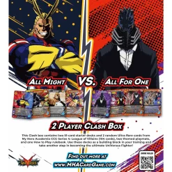 Flat River Group My Hero Academia CCG Series 4: All Might Vs All For One Duel Set* Trading Cards|Card Games