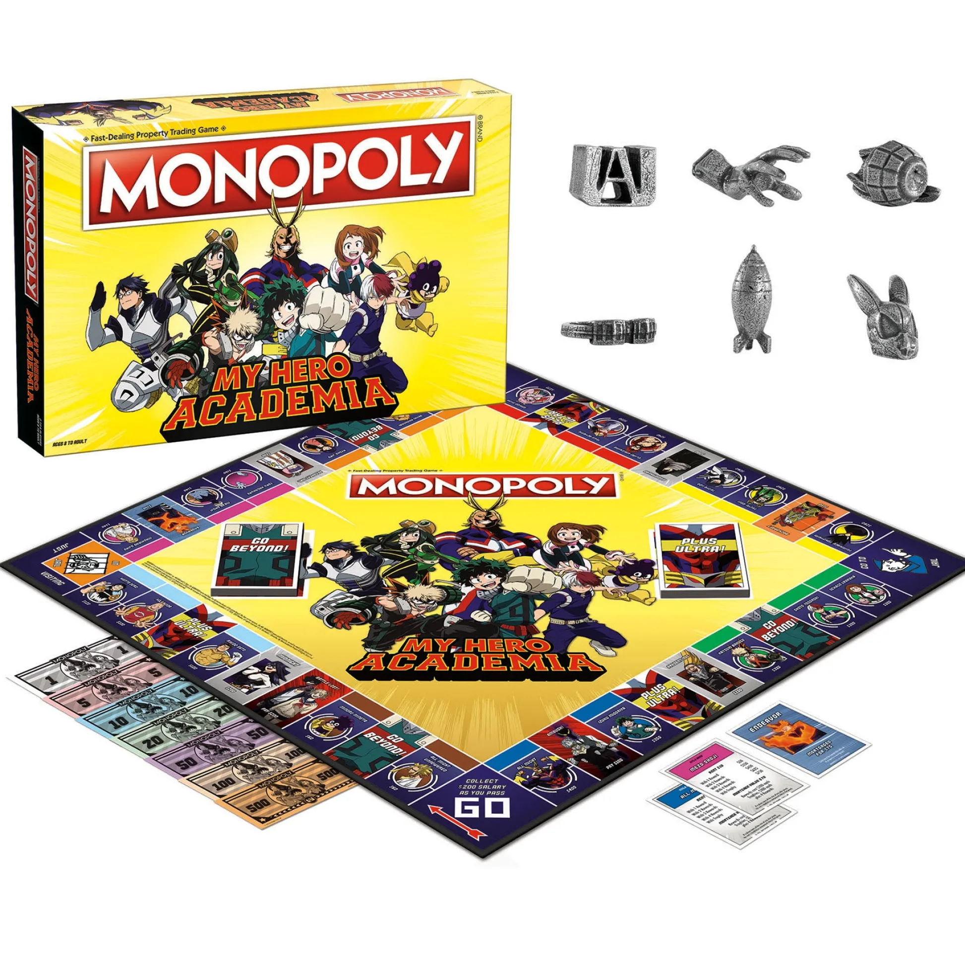 Educators Resource My Hero Academia Monopoly Board Game* Board Games|Role-Playing Games