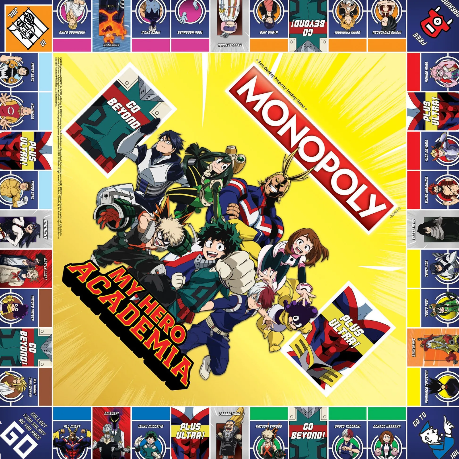 Educators Resource My Hero Academia Monopoly Board Game* Board Games|Role-Playing Games