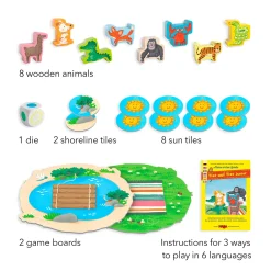 HABA USA My Very First Games - Animal Upon Animal Junior - Stacking Fun for Toddlers* Preschool Education Toys & Activities